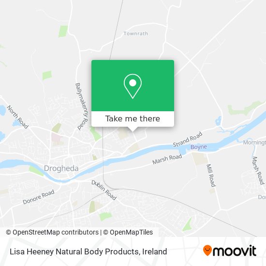 Lisa Heeney Natural Body Products map