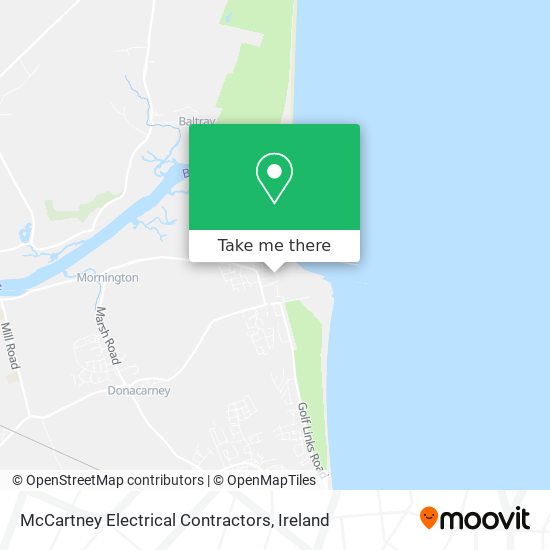 McCartney Electrical Contractors map