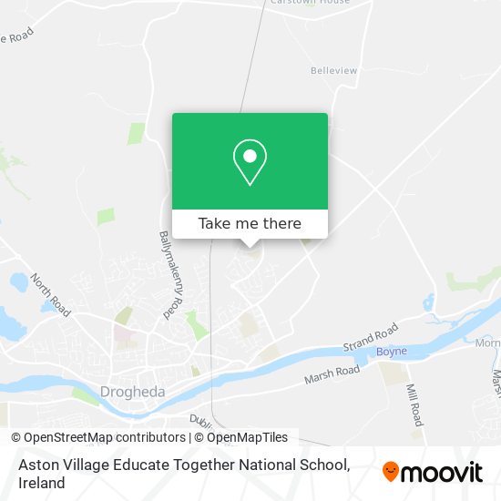 Aston Village Educate Together National School map