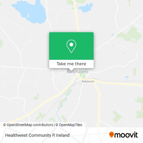 Healthwest Community P map