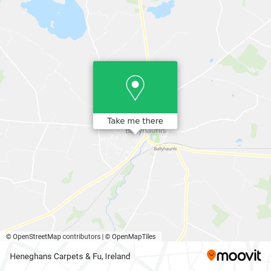 Heneghans Carpets & Fu map