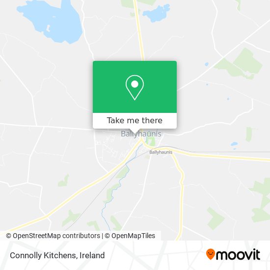Connolly Kitchens map