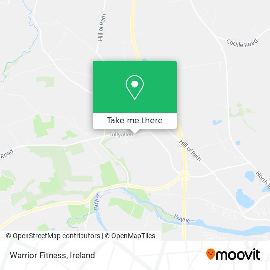 Warrior Fitness map