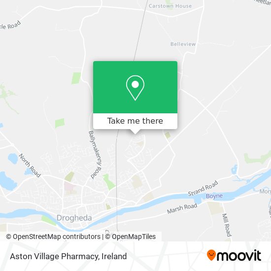 Aston Village Pharmacy map