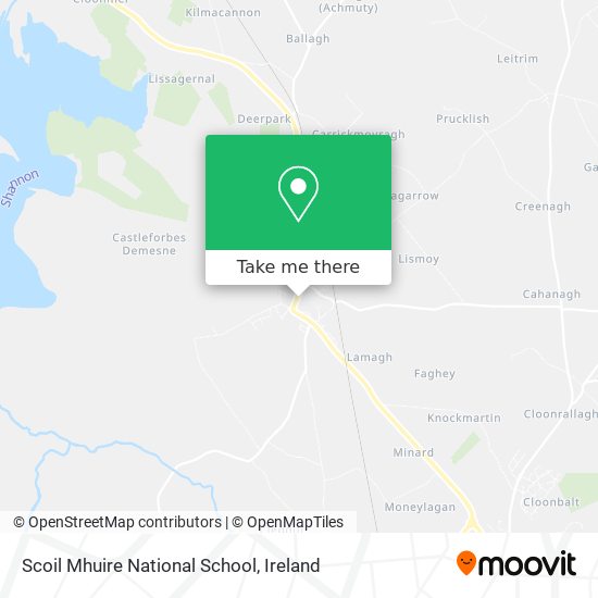 Scoil Mhuire National School map