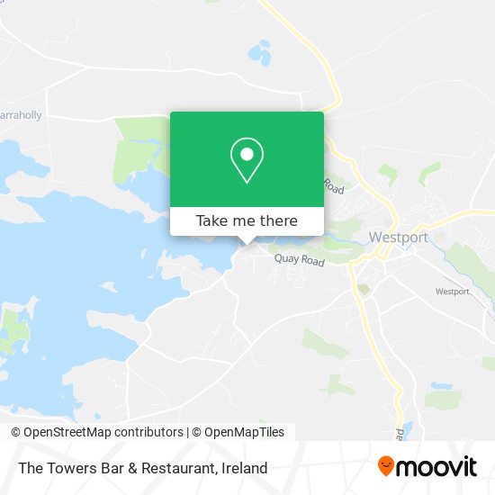 The Towers Bar & Restaurant map