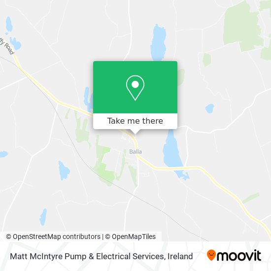 Matt McIntyre Pump & Electrical Services map