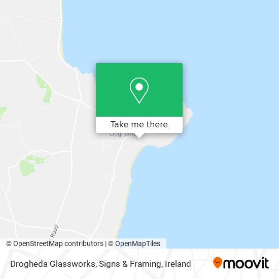 Drogheda Glassworks, Signs & Framing map