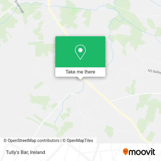 Tully's Bar map