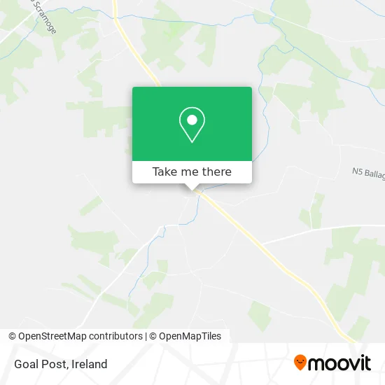 Goal Post map