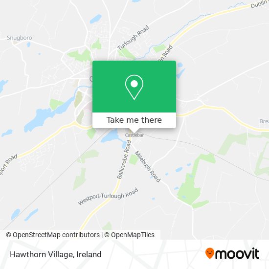 Hawthorn Village map