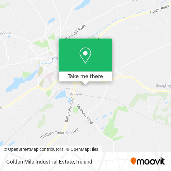 Golden Mile Industrial Estate map