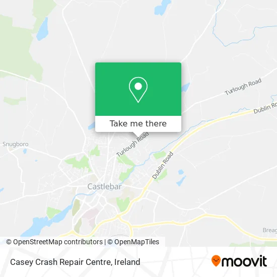 Casey Crash Repair Centre map