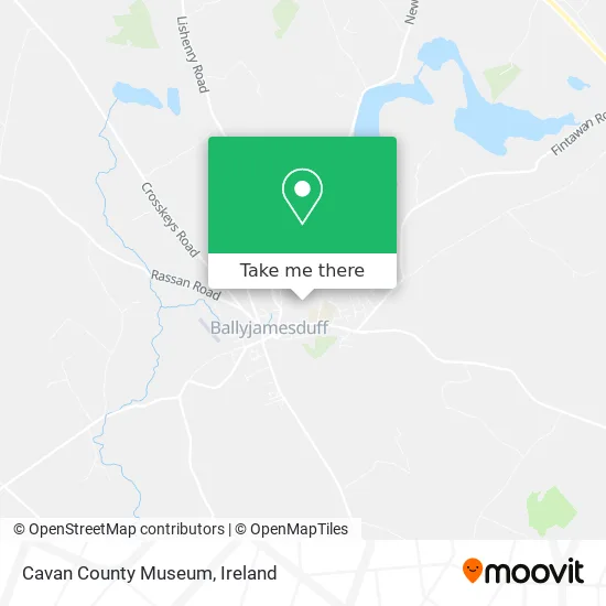 Cavan County Museum map