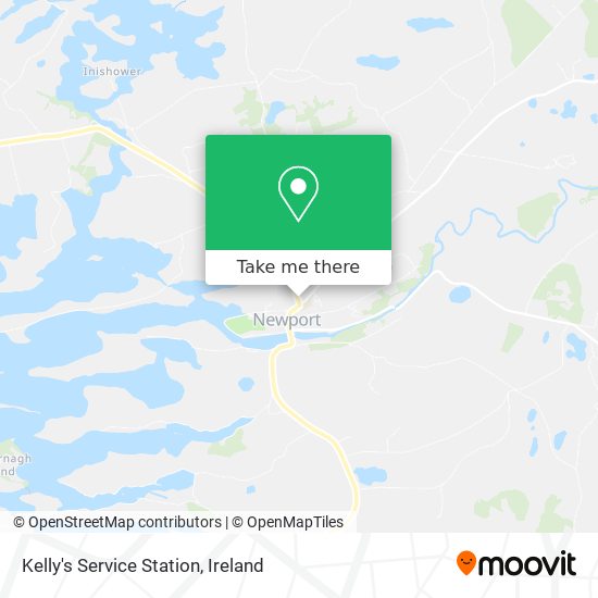 Kelly's Service Station map