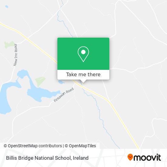 Billis Bridge National School map