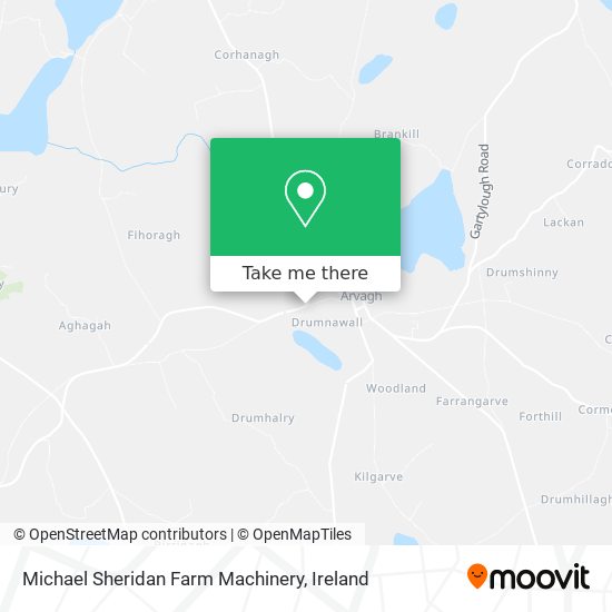 Michael Sheridan Farm Machinery map