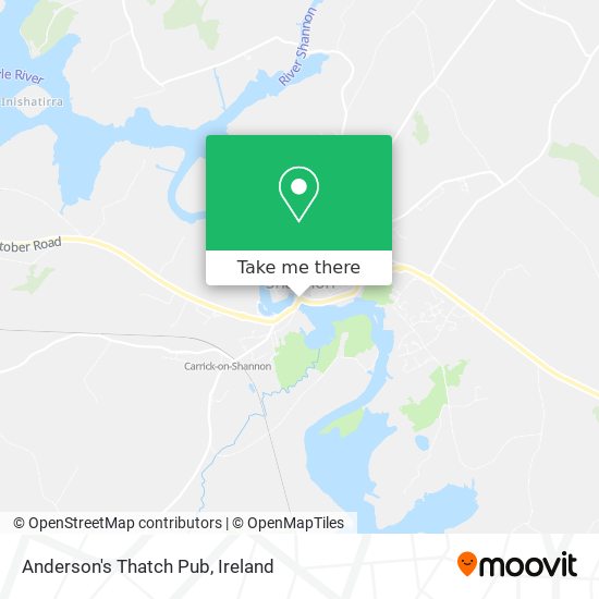 Anderson's Thatch Pub plan