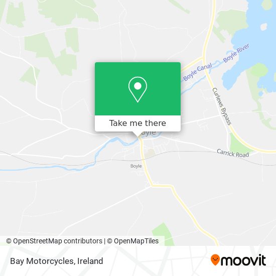 Bay Motorcycles map