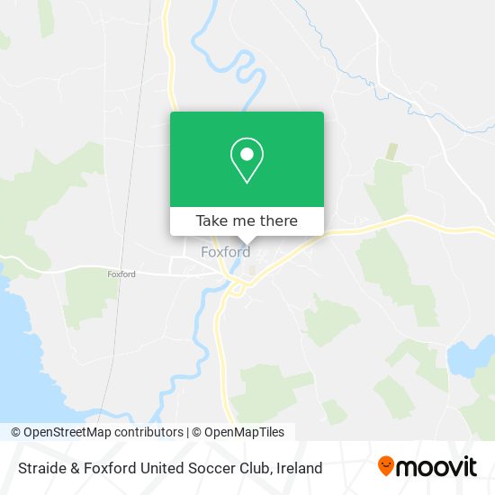 Straide & Foxford United Soccer Club map