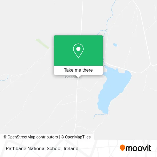 Rathbane National School map