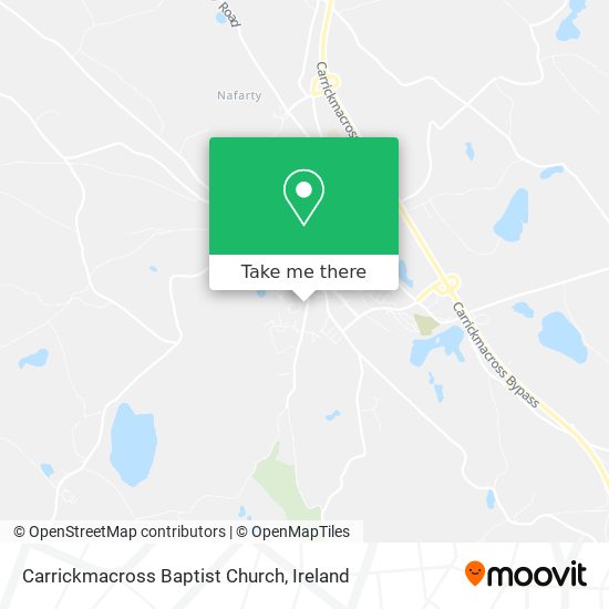 Carrickmacross Baptist Church map
