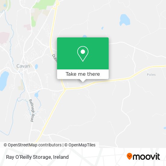 Ray O'Reilly Storage map