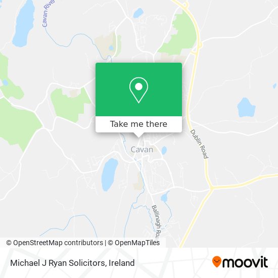 Michael J Ryan Solicitors map