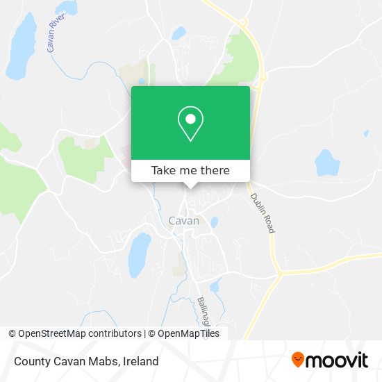 County Cavan Mabs map