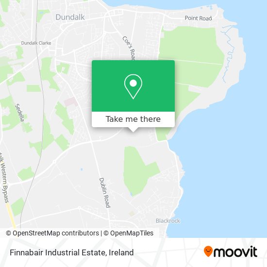 Finnabair Industrial Estate map