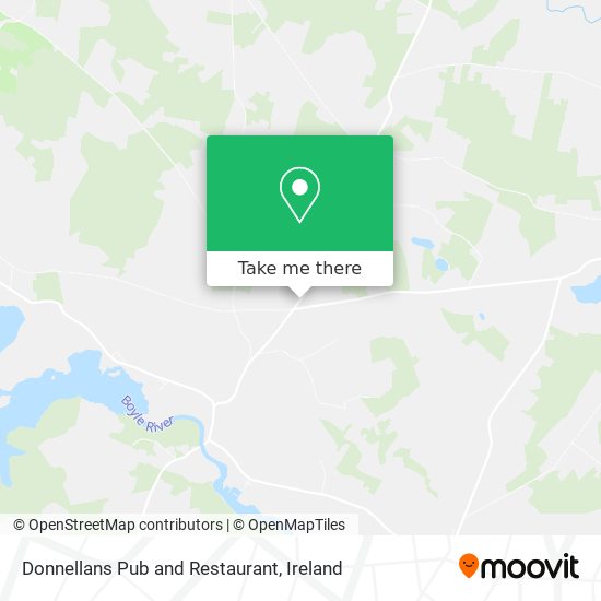 Donnellans Pub and Restaurant plan