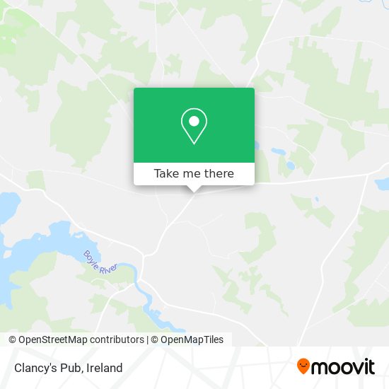 Clancy's Pub plan