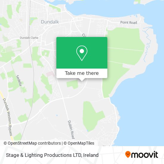 Stage & Lighting Productions LTD map