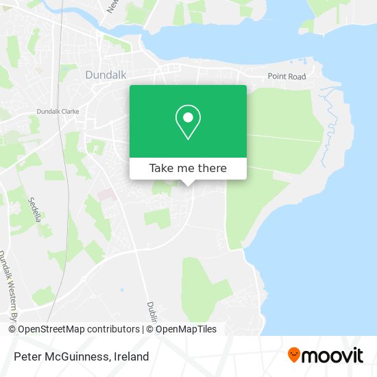 Peter McGuinness map
