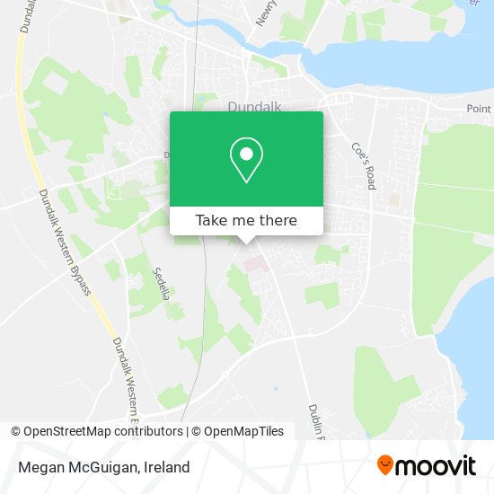 Megan McGuigan map