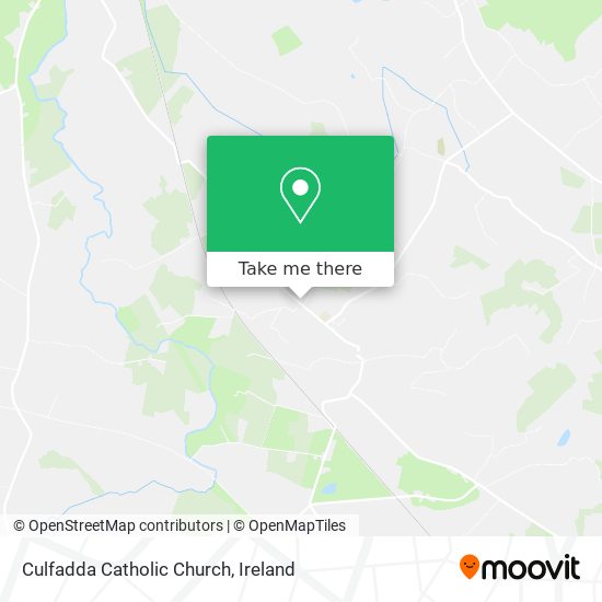 Culfadda Catholic Church map