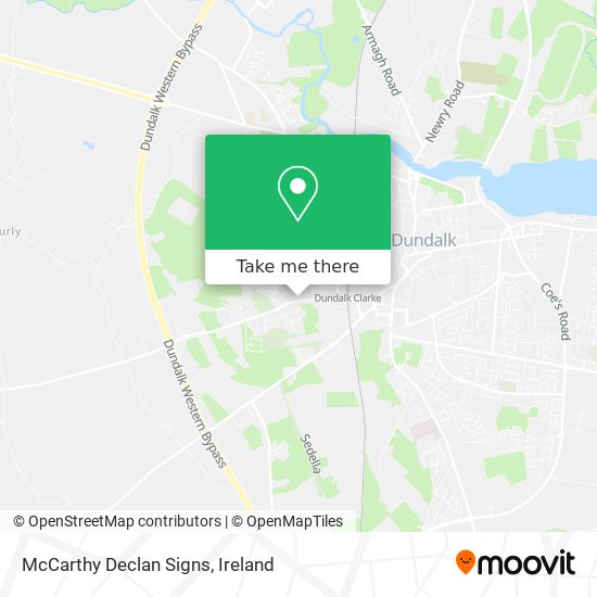 McCarthy Declan Signs map
