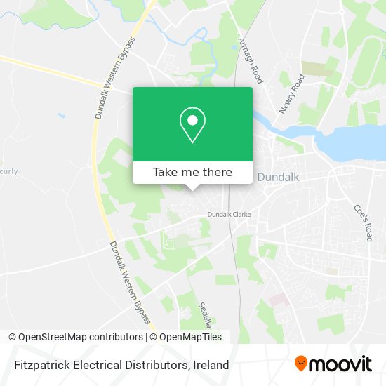 Fitzpatrick Electrical Distributors map