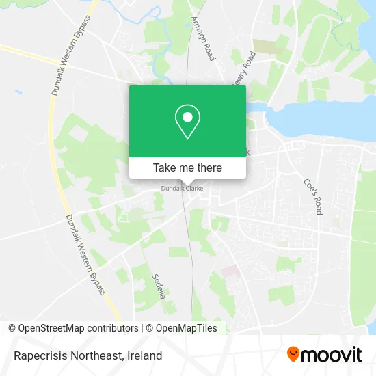 Rapecrisis Northeast map