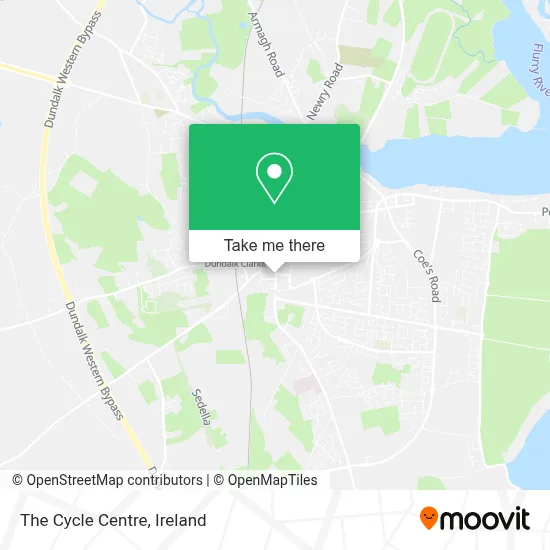 The Cycle Centre map