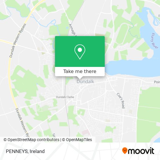 PENNEYS map