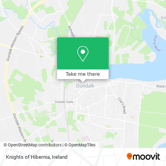 Knights of Hibernia map