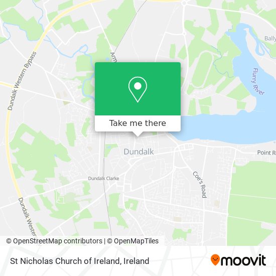 St Nicholas Church of Ireland plan