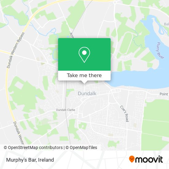 Murphy's Bar map