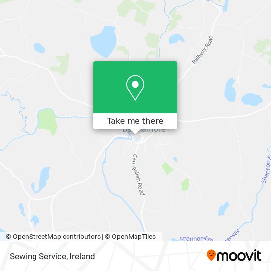 Sewing Service map
