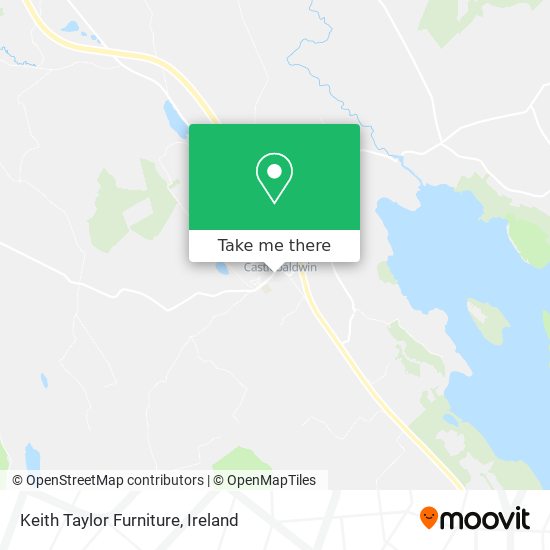 Keith Taylor Furniture map