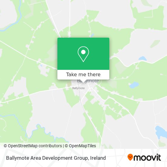 Ballymote Area Development Group map