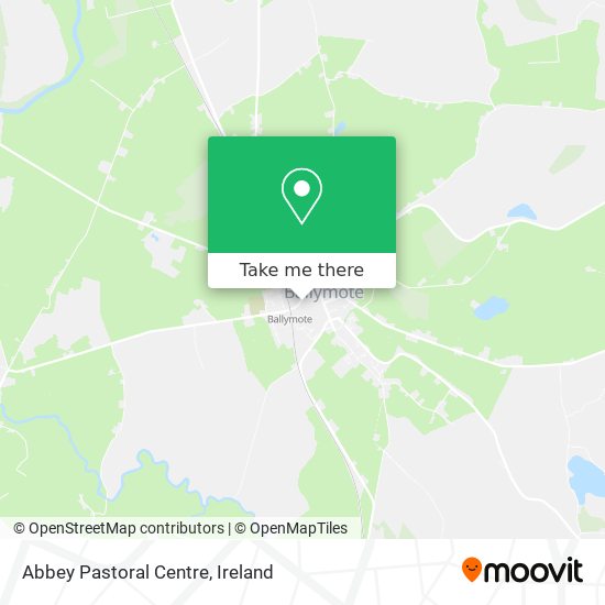 Abbey Pastoral Centre map