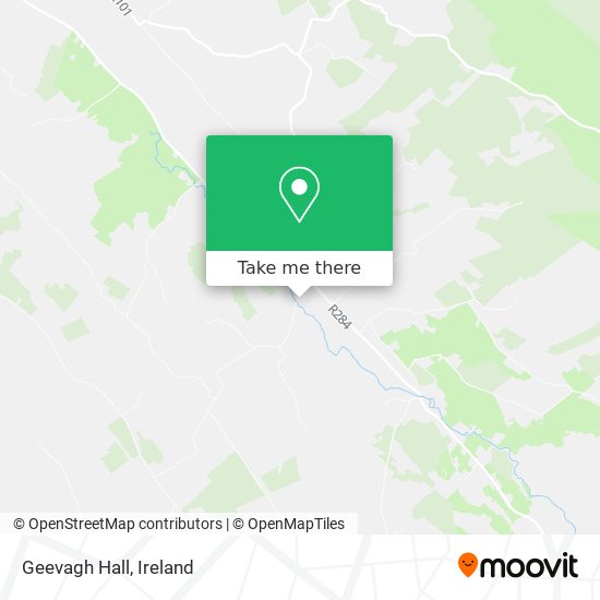 Geevagh Hall map