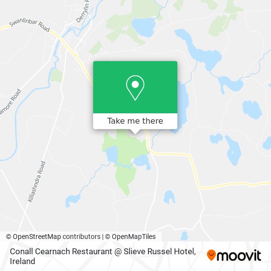 Conall Cearnach Restaurant @ Slieve Russel Hotel map